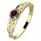 Kelt Gold půvabný prsten ze žlutého zlata