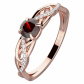 Kelt Red půvabný prsten z růžového zlata