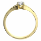 Pavla Gold Briliant prsten ze žlutého zlata