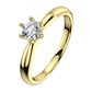 Zurina G Briliant zásnubní prsten ze žlutého zlata