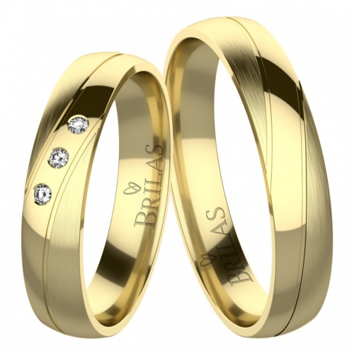 Makim Gold-snubní prsteny ze žlutého zlata