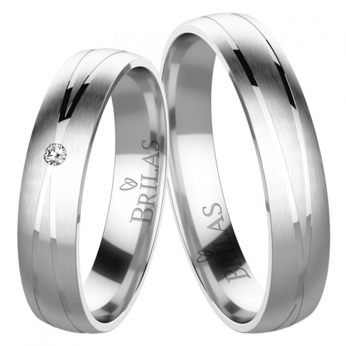 Kami White  - elegantní snubní prsteny 