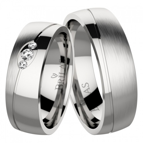Constantine Stone-ocelové snubní prsteny