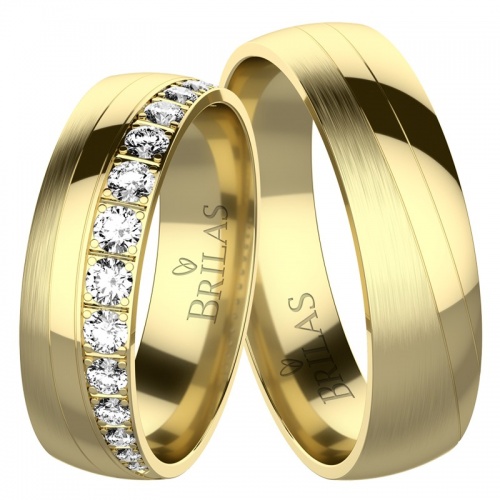 Miran Gold - snubní prsteny ze žlutého zlata
