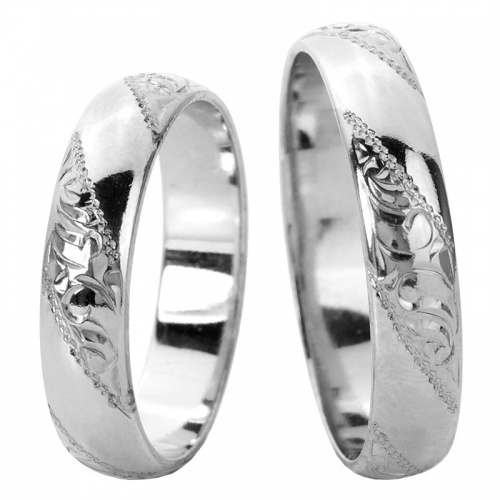 Armida White -originální snubní prsteny