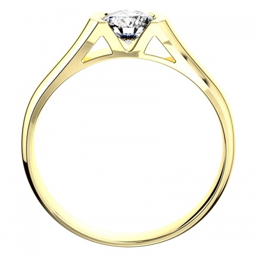 Aura G Briliant  - prsten ze žlutého zlata