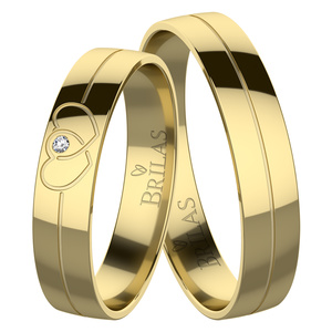 Hadeon Gold-snubní prsteny ze žlutého zlata