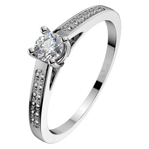 Rubyn White -elegantní prsten