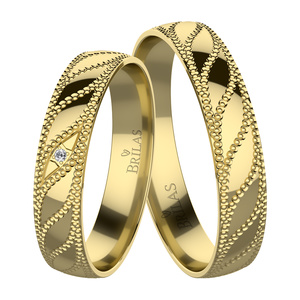 Kali Gold-snubní prsteny ze žlutého zlata