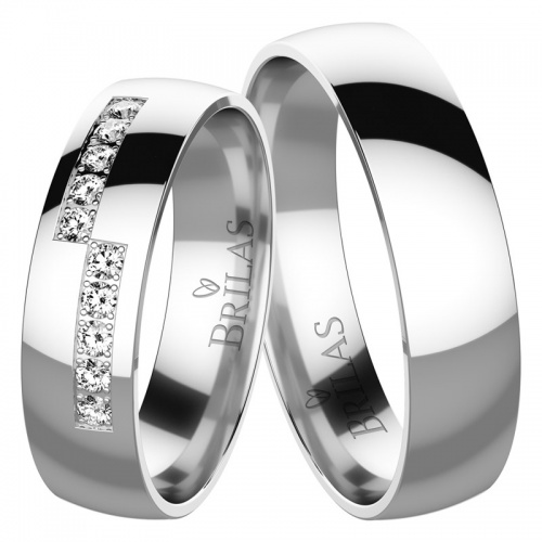 Timea Silver snubní prsteny ze stříbra