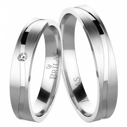 Albina Silver snubní prsteny ze stříbra