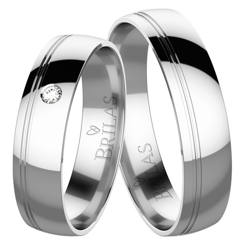 Severina Silver  pěkné svatební prstýnky ze stříbra