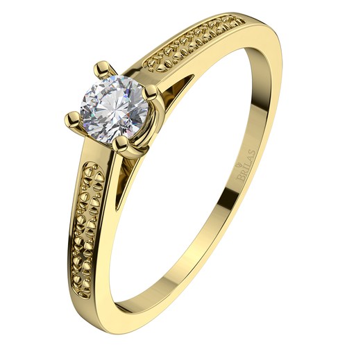 Rubyn Gold elegantní prsten