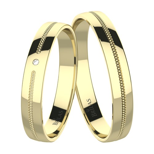 Stelinka Gold snubní prsteny ze žlutého zlata